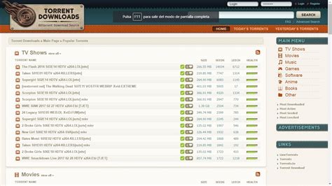 Torrents downloads - This is our list of the best Pirate Bay alternatives: 1337X: Best for movies, shows, and music. YTS: Most user-friendly torrent client. EZTV: Lots of TV shows. LimeTorrents: Great platform for new releases. Torlock: Torrenting site with a large collection of movies and series that claims to be free of fake torrents.